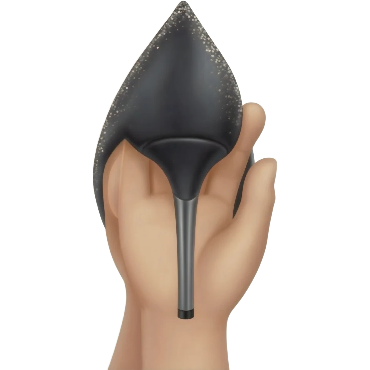 A heel 👠 in my hand 👋 emoji