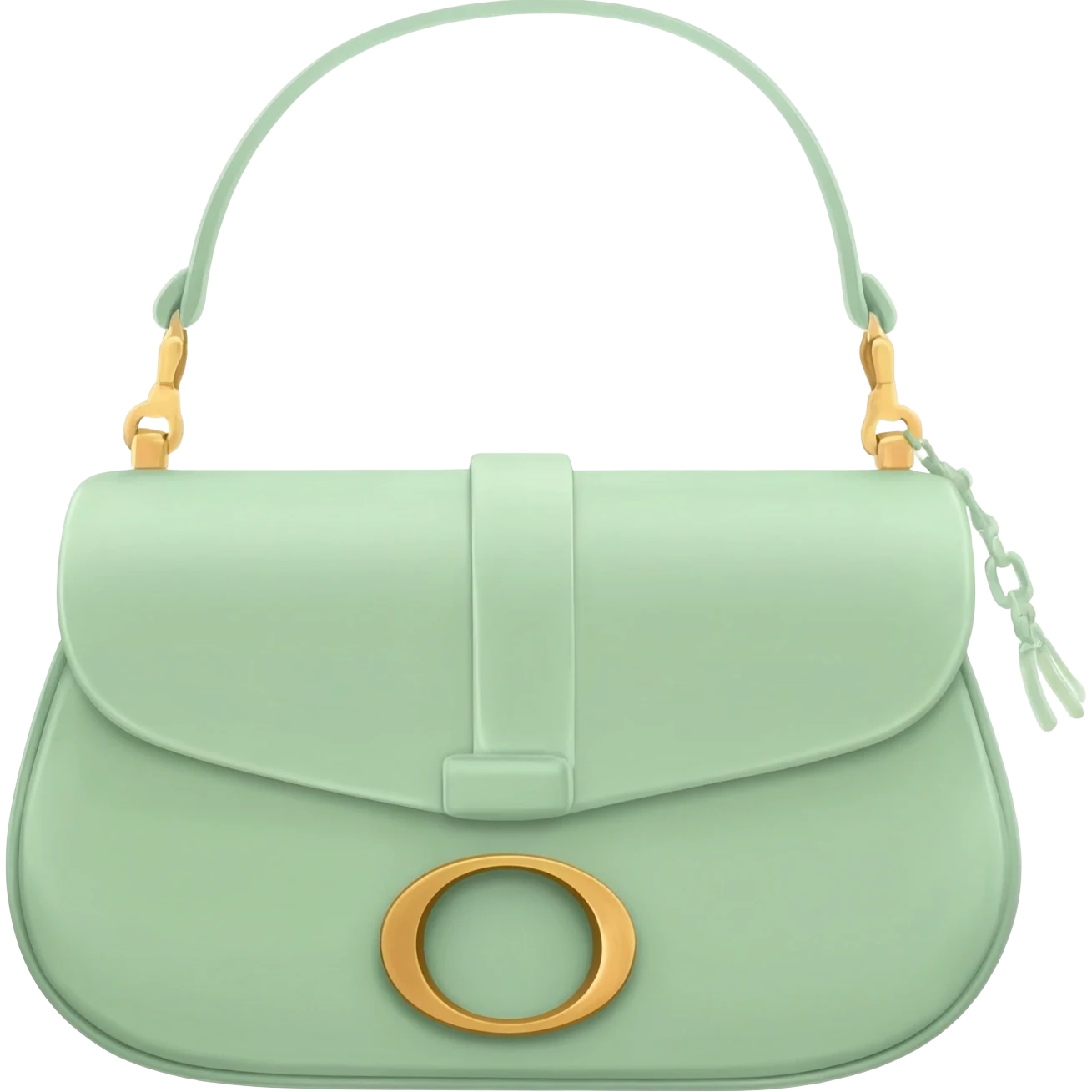 light green dior saddle bag emoji