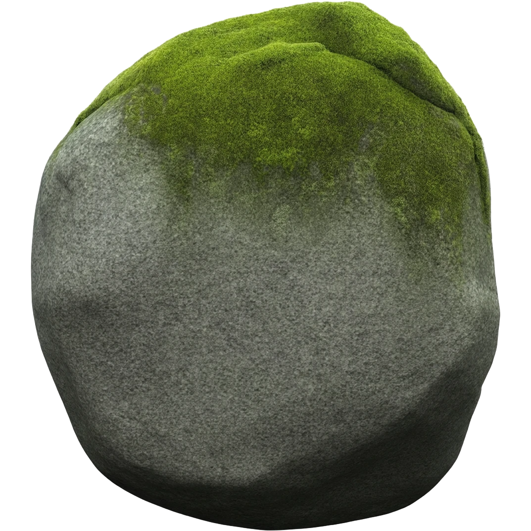 big stone emoji