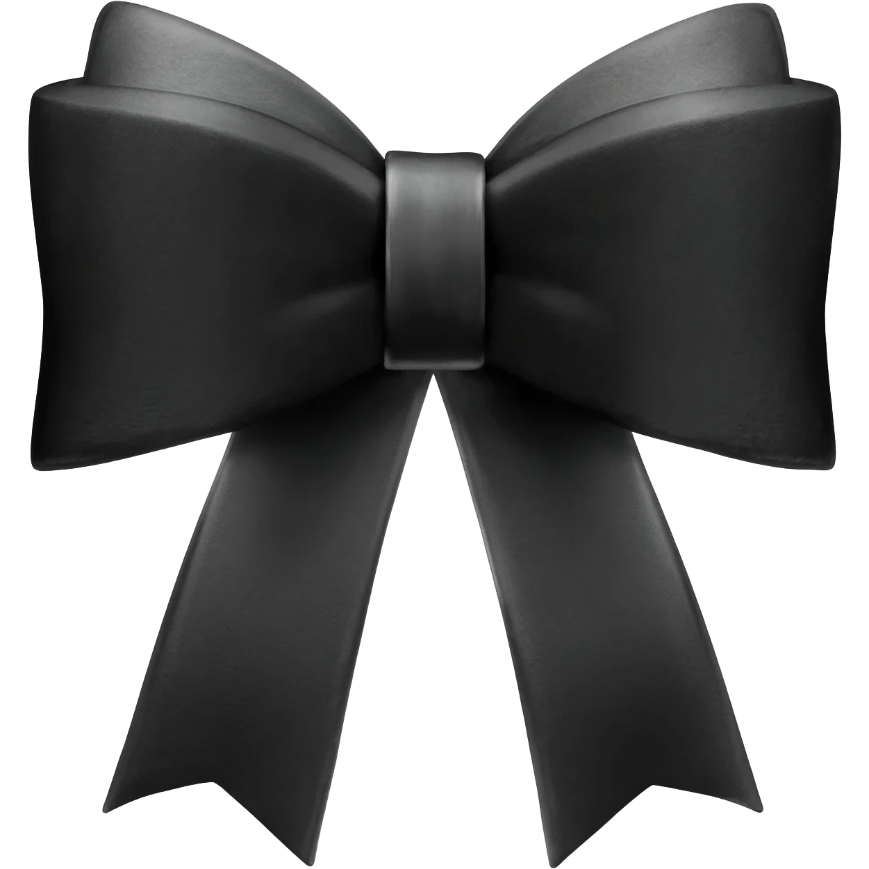 moño negro de luto emoji