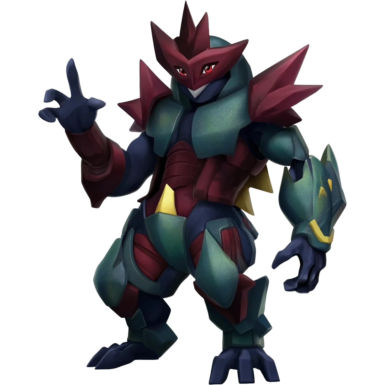 Dark edgy cool cute Salandit-Noibat-Litten-Hybrid (Full body) emoji