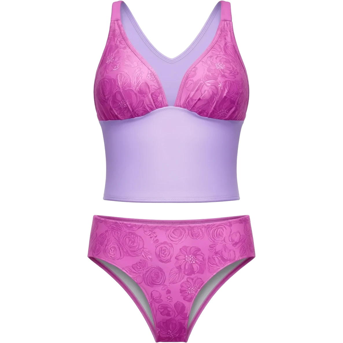 pink and lilac swimsuit emoji