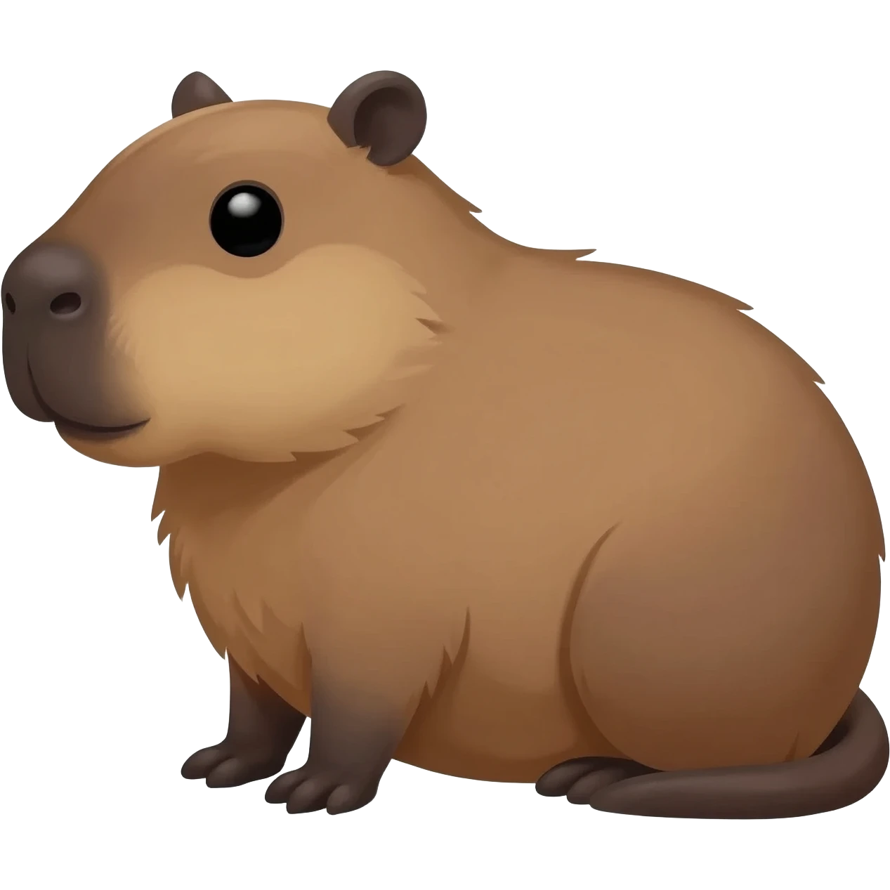 Un capibara de emoji emoji