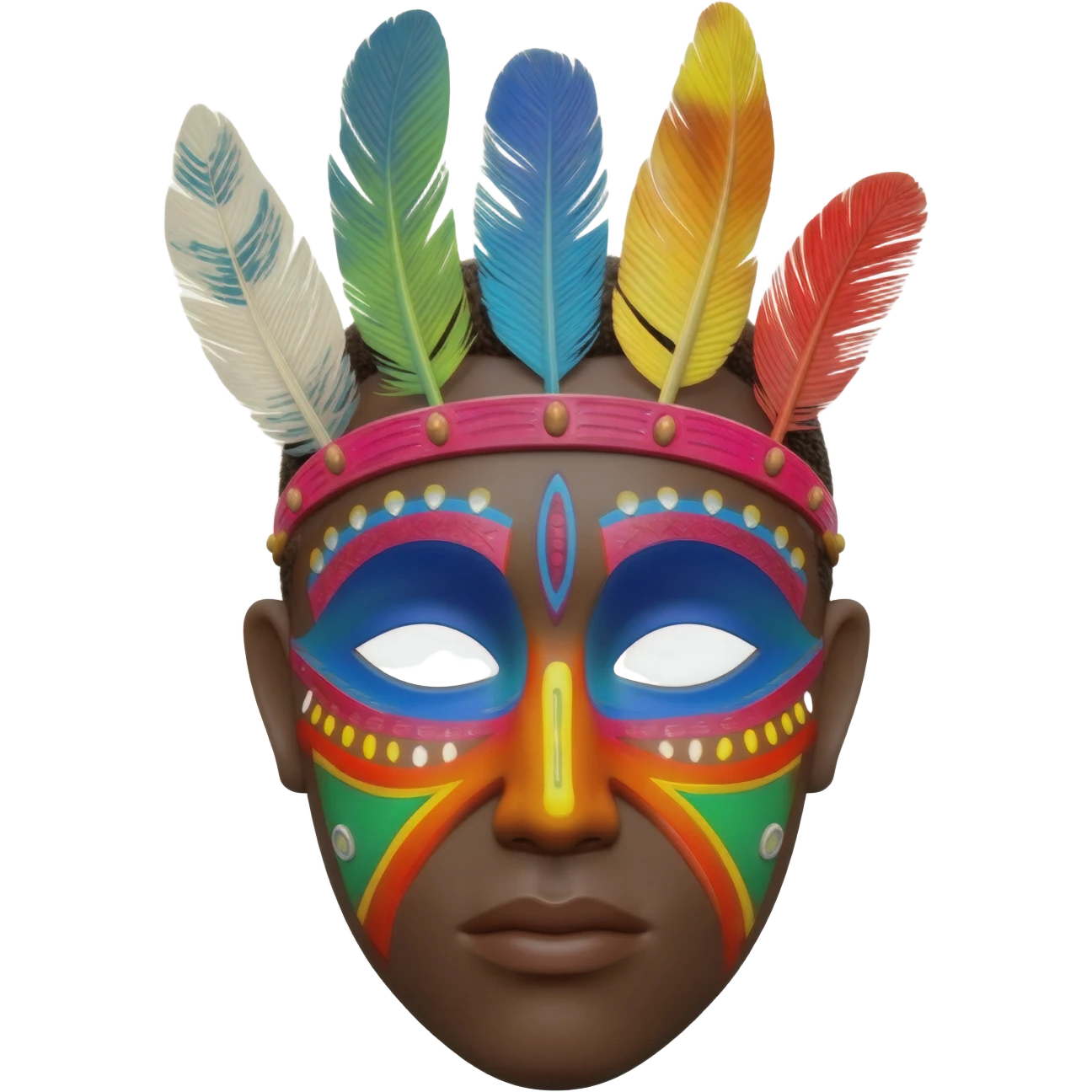 A african xaman mask emoji
