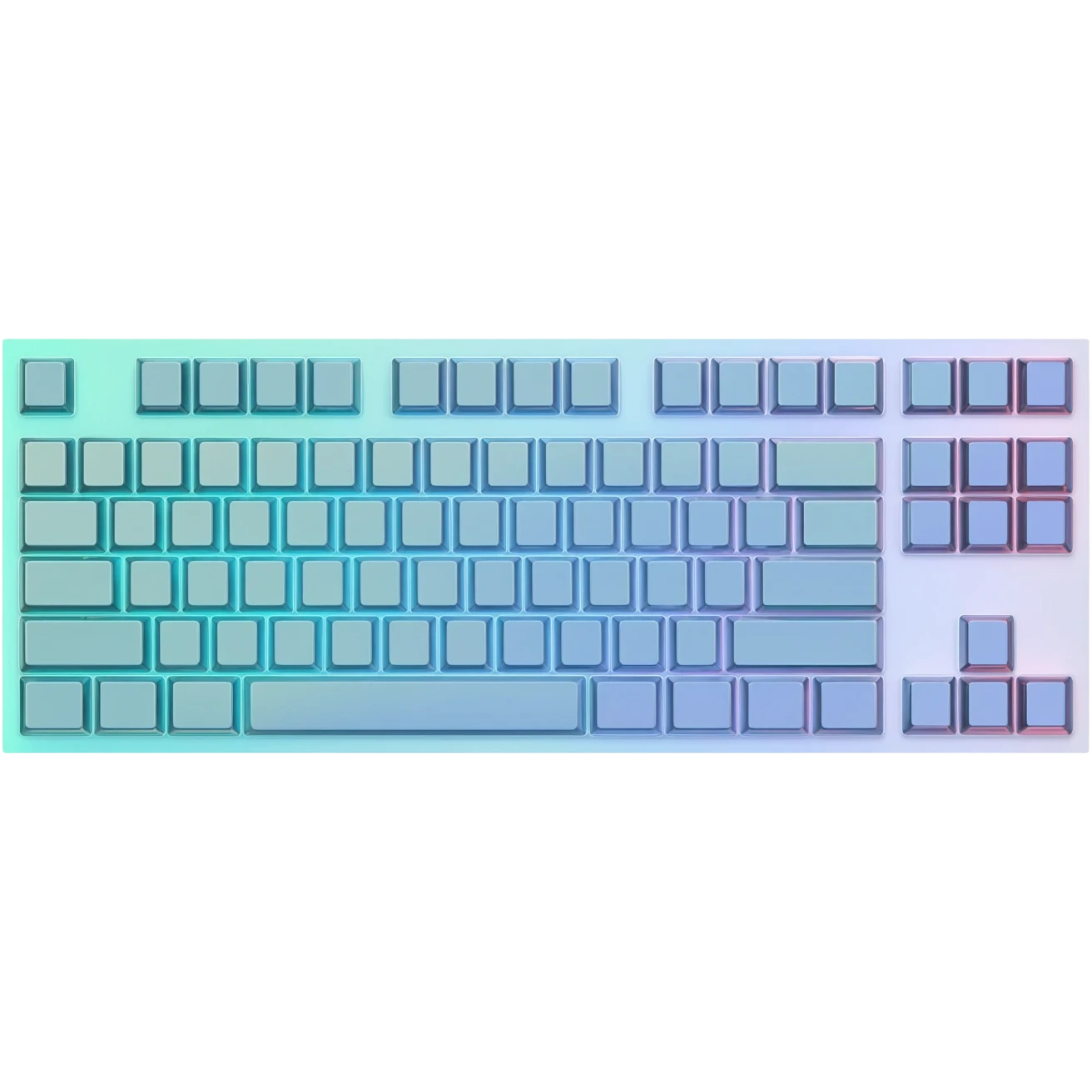 pastel blue computer keyboard emoji