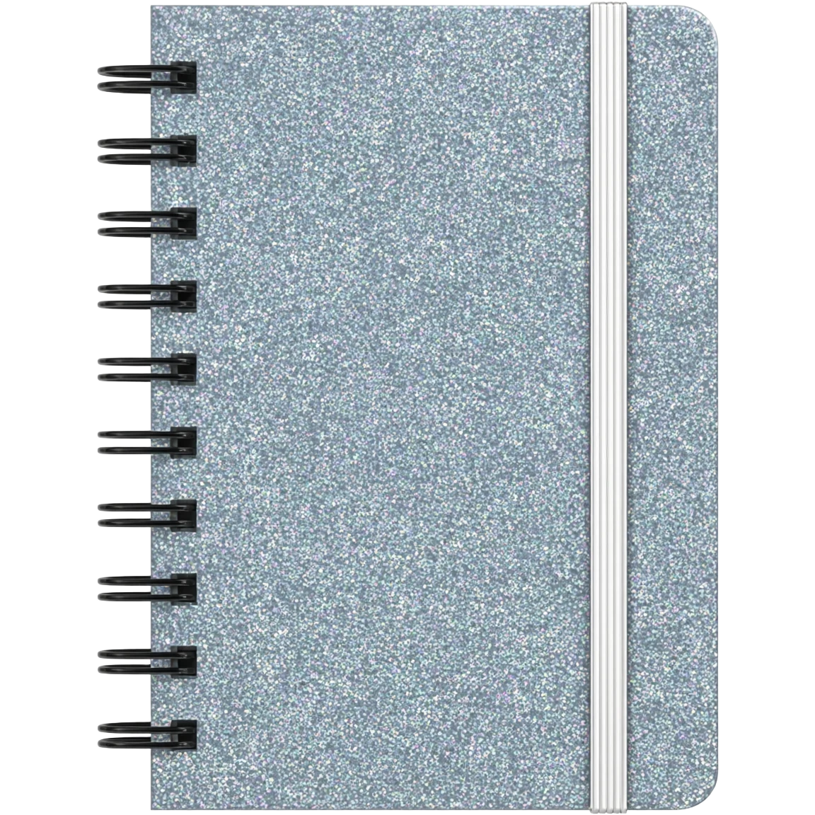 caderno glitter vidro emoji