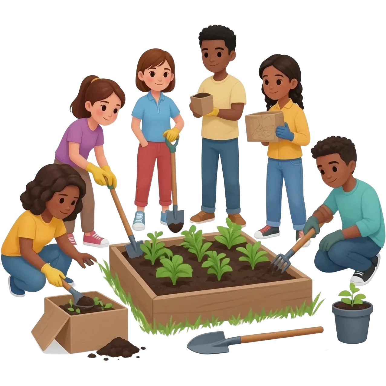 migrants play a binding role emoji