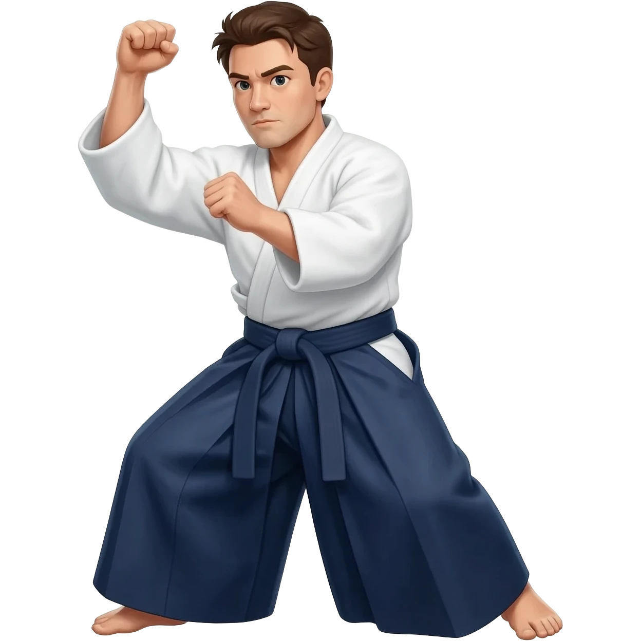 Aikidokas en action emoji