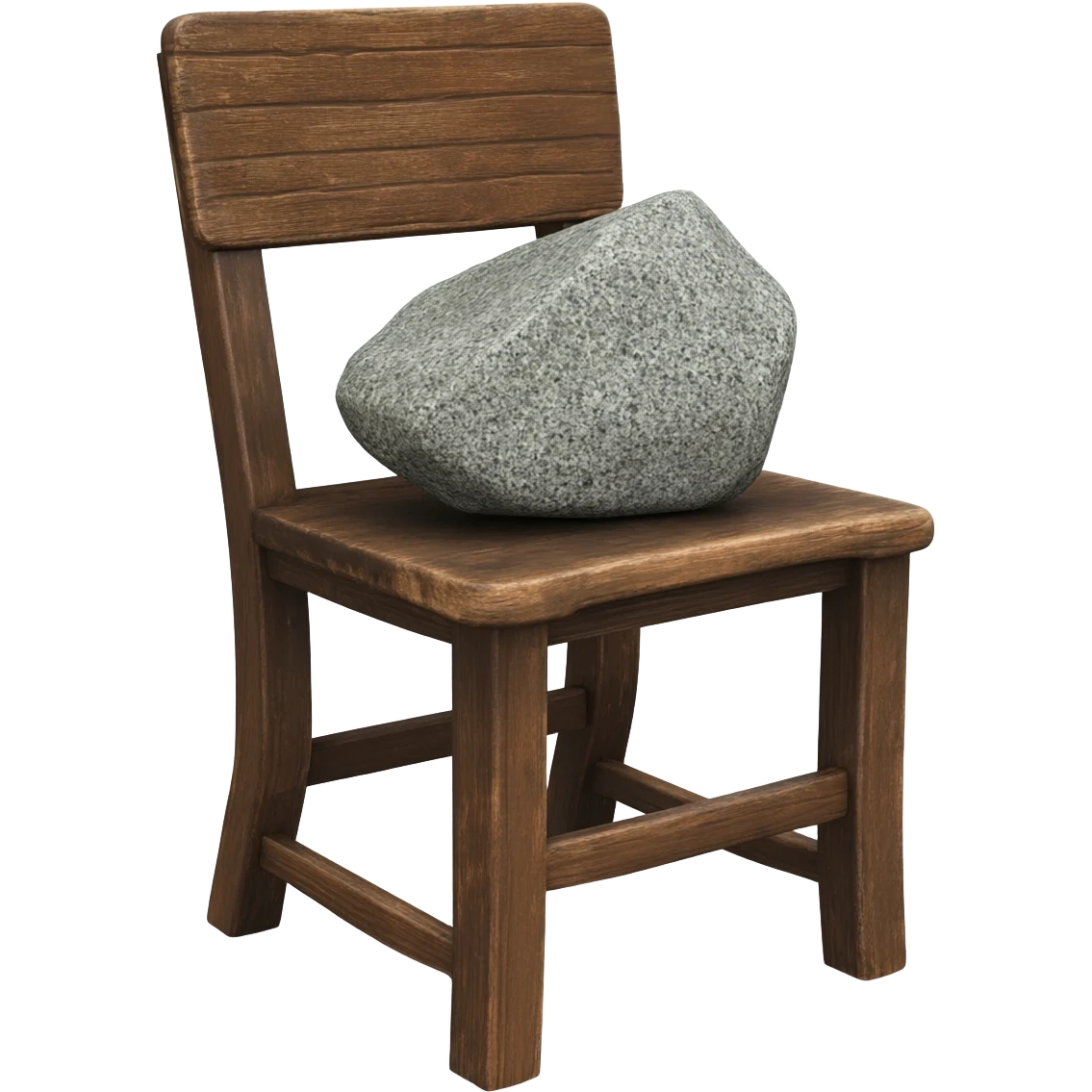 rock on a chair emoji