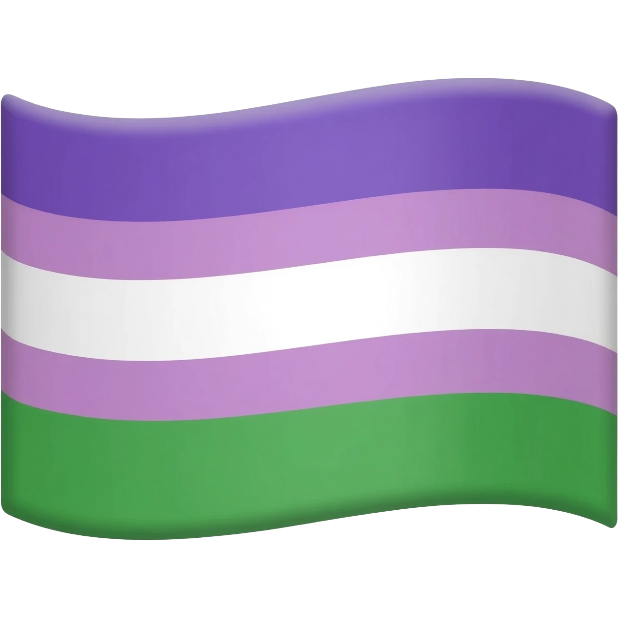Non binary flag emoji