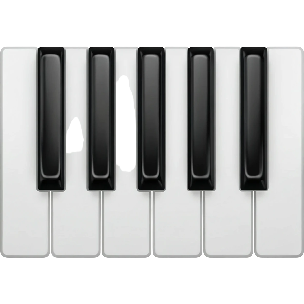 piano keys emoji