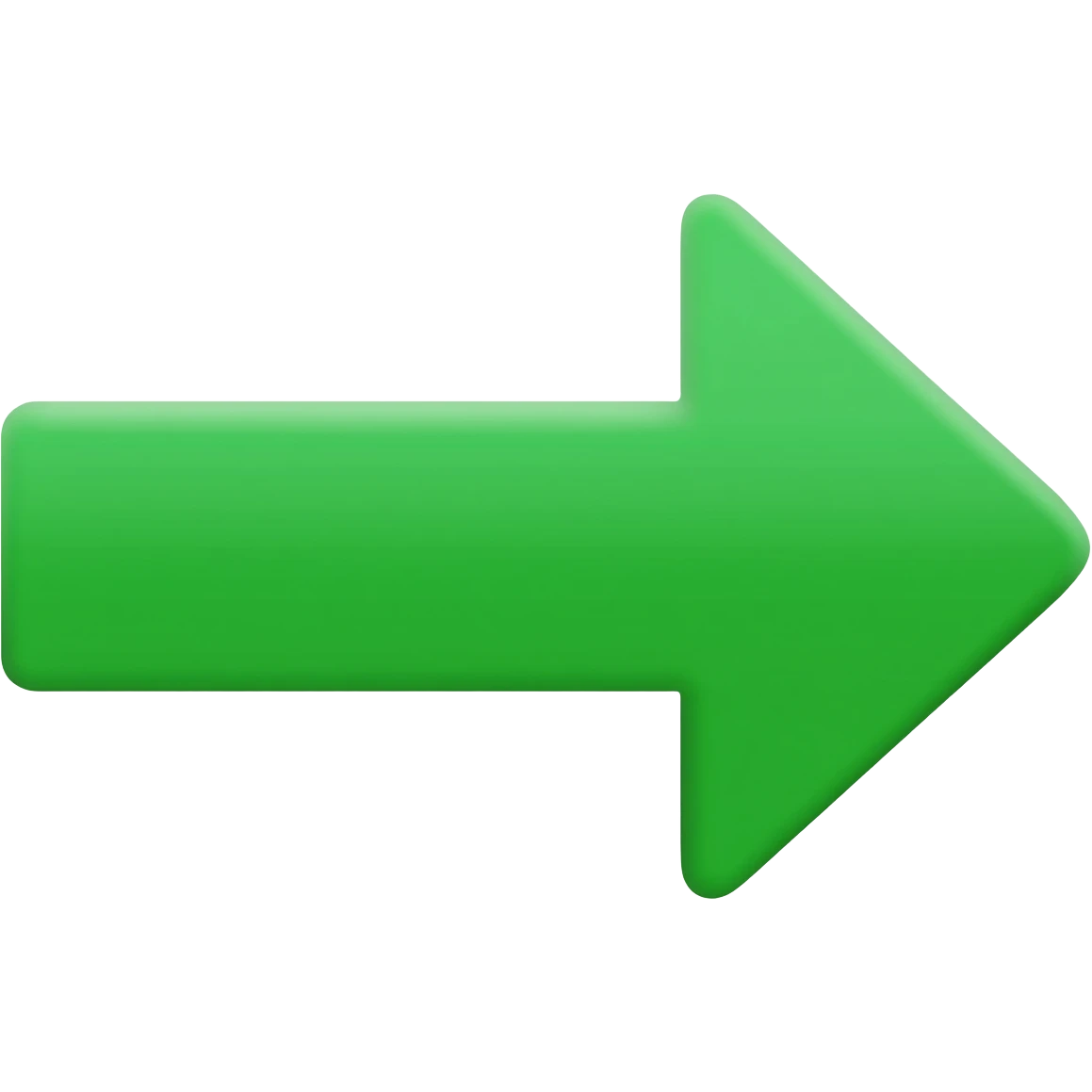 seta  esquerda verde emoji