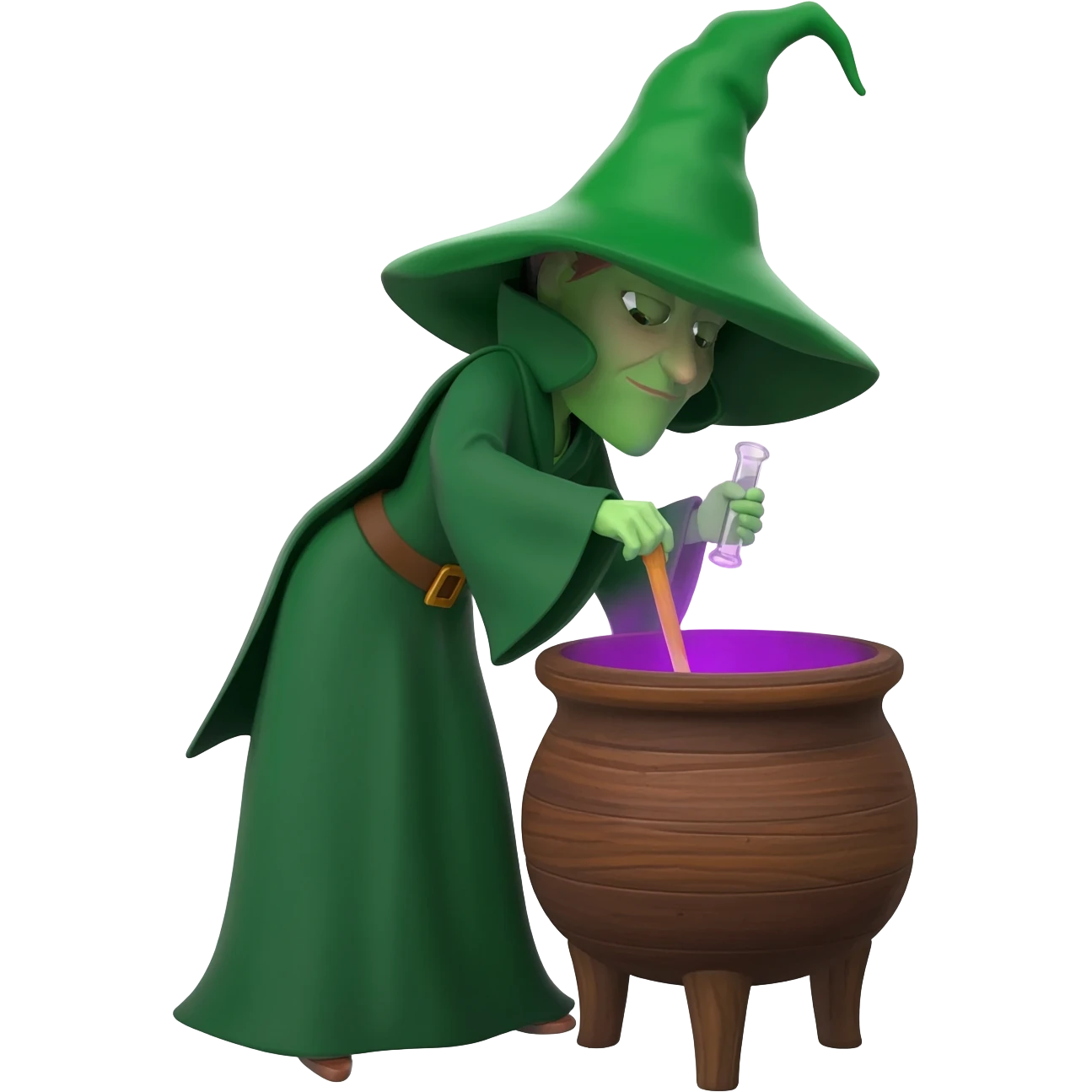 green witch cooking potion emoji