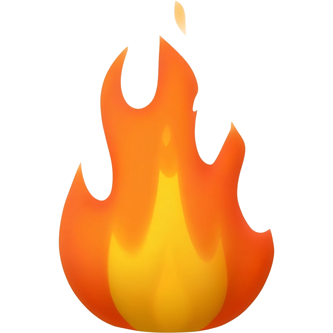 Balnça com fogo emoji