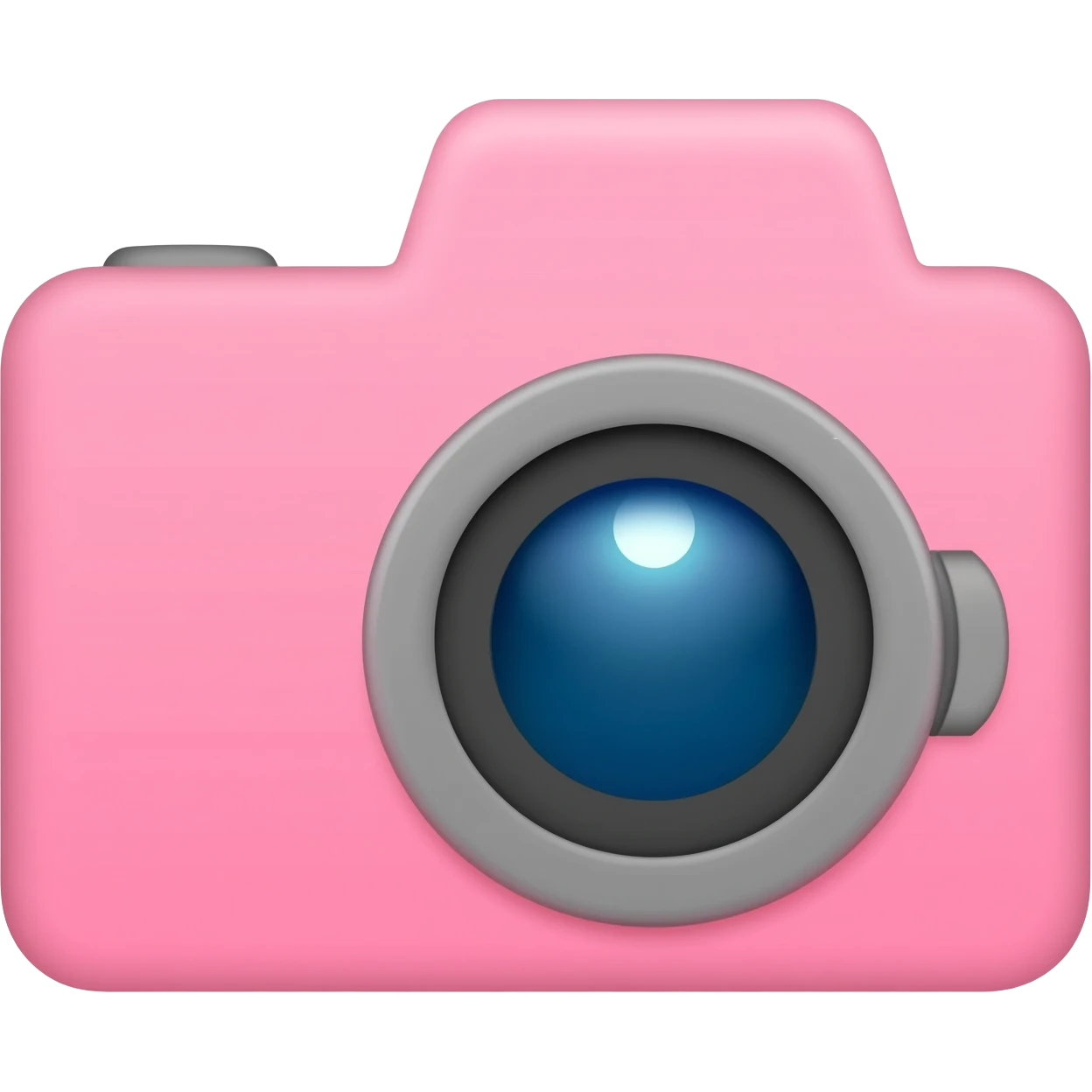 light pink camera emoji