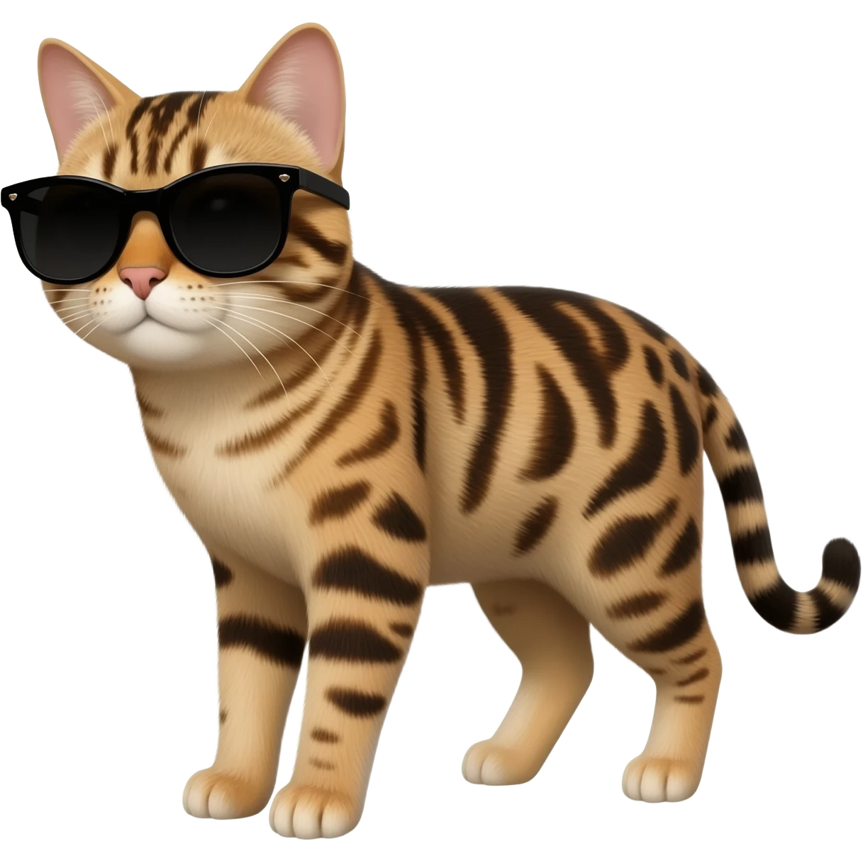 Cat wearing sunglasses emoji
