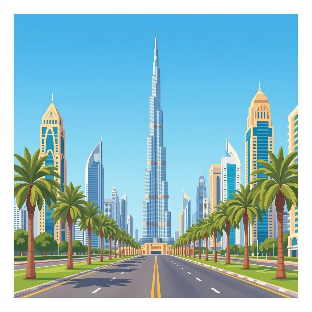 Burj, Khalifa emoji