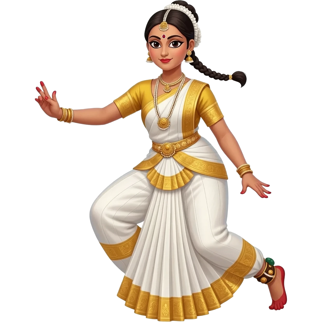 Bharatanatyam emoji emoji