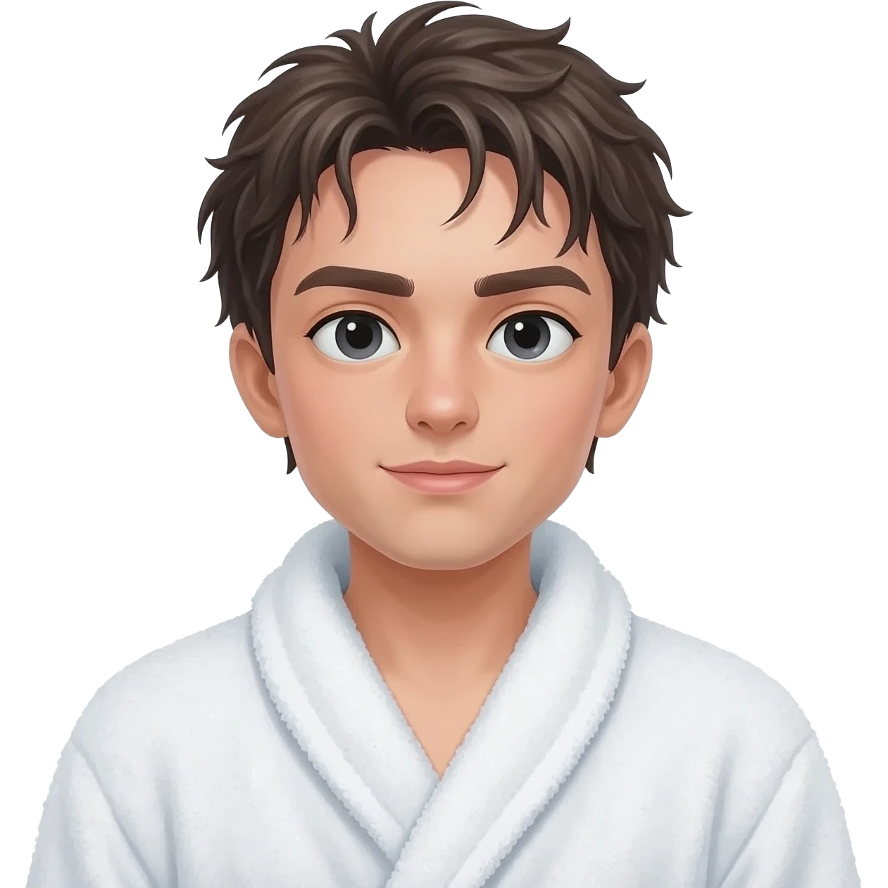 after shower in a bathrobe emoji