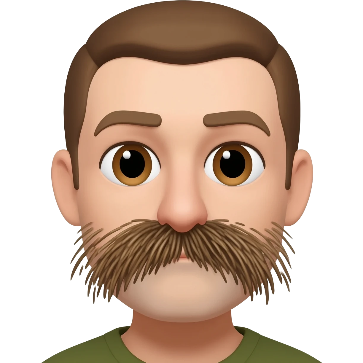 Hairy nose not filtered emoji