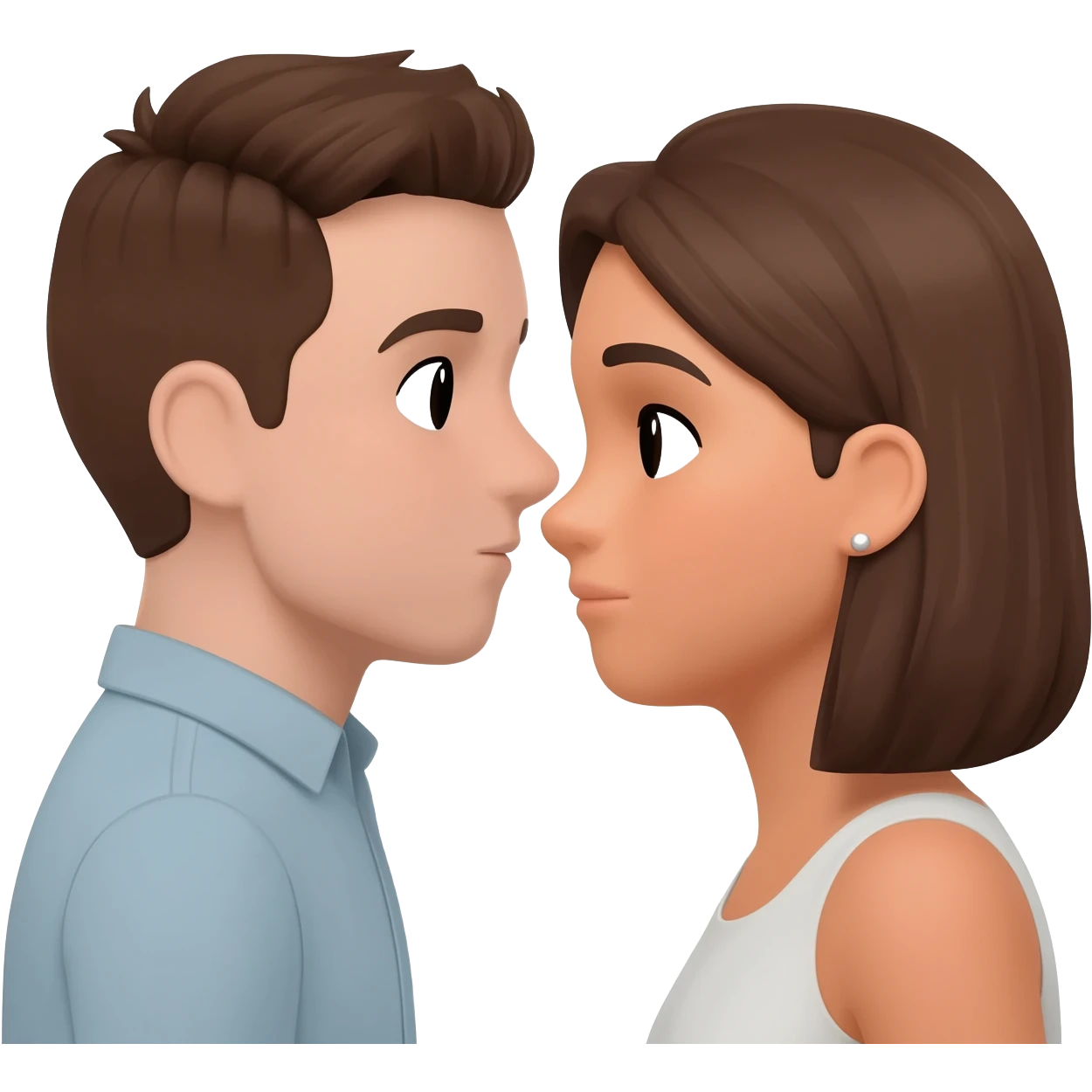 whispering in ear emoji