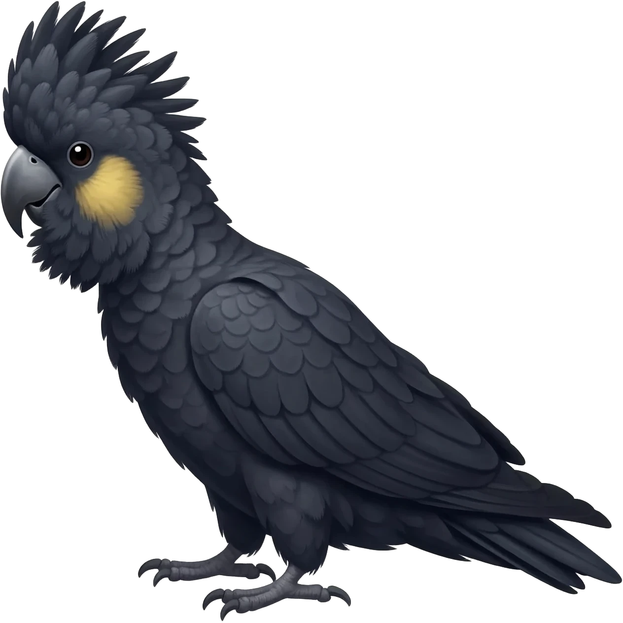 Black cockatoo emoji