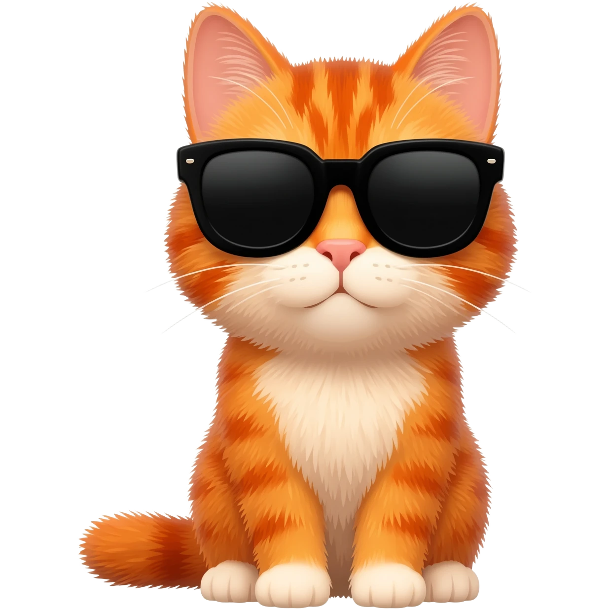 Cat wearing sunglasses emoji