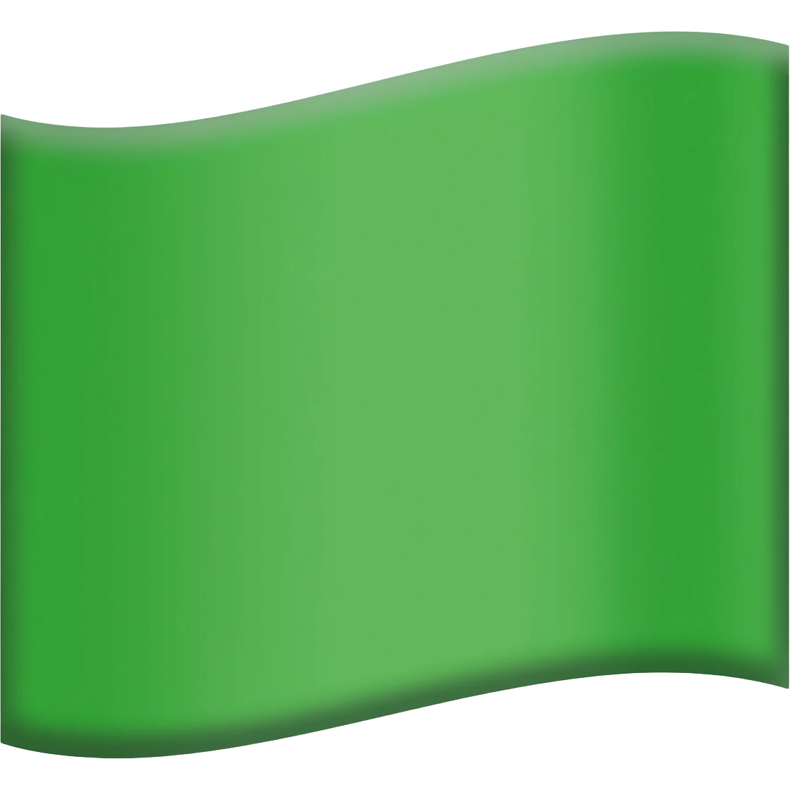 grøn vimpel til emoji med hvid baggrund emoji