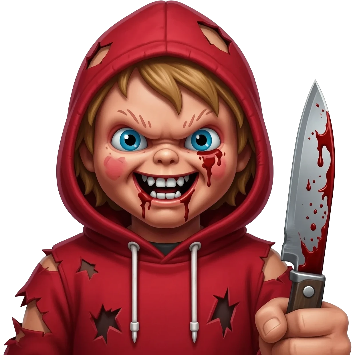 Un emojin de chuky emoji