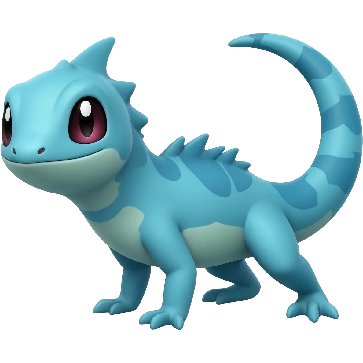 blue lizard fakemon emoji