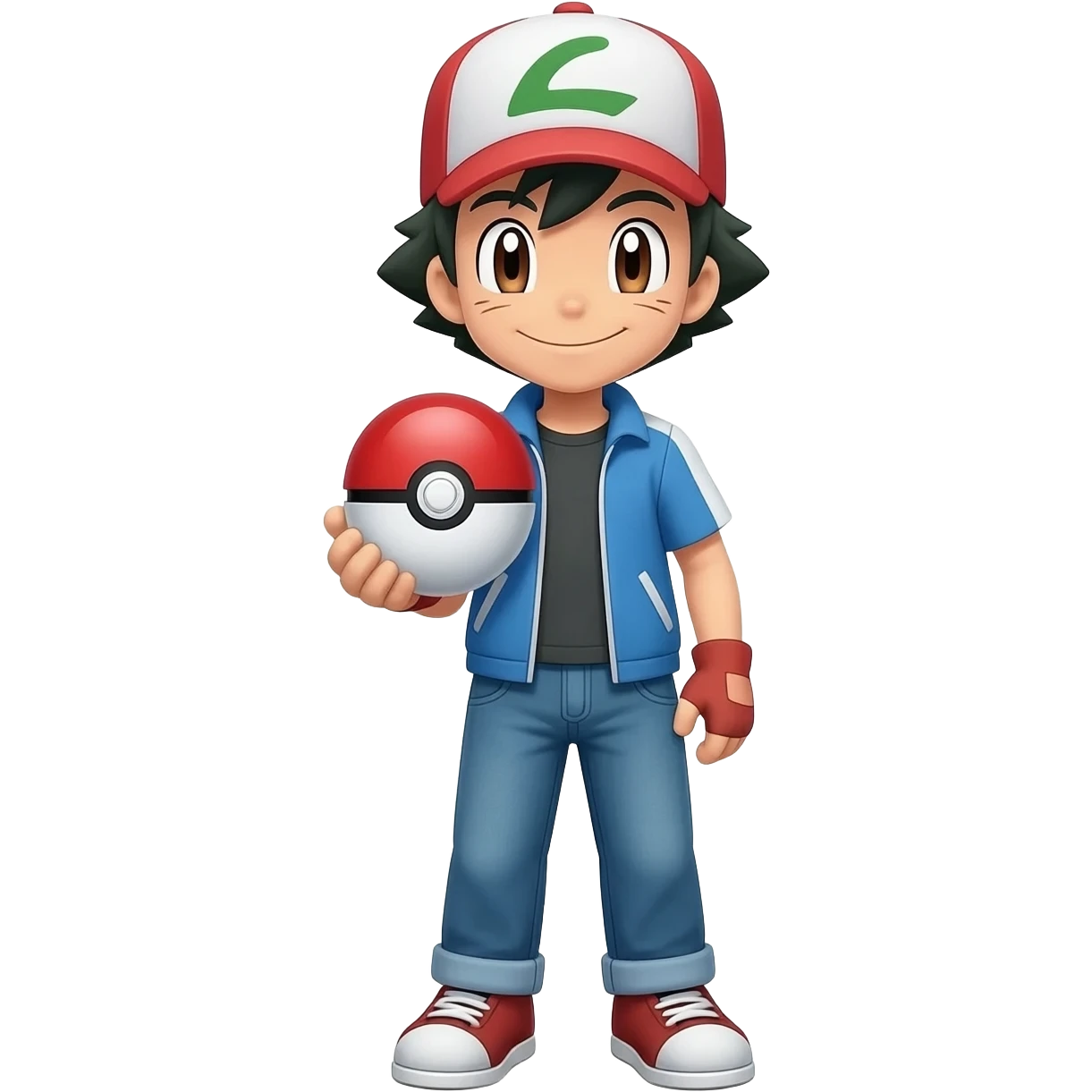 Cap Pokemon and pokeball emoji