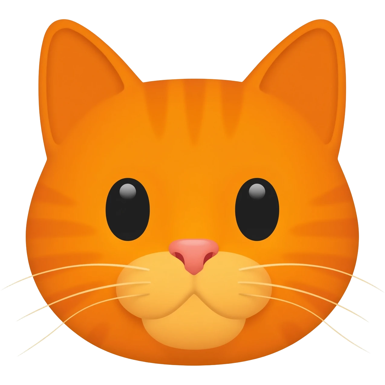 Emoji cat orange emoji