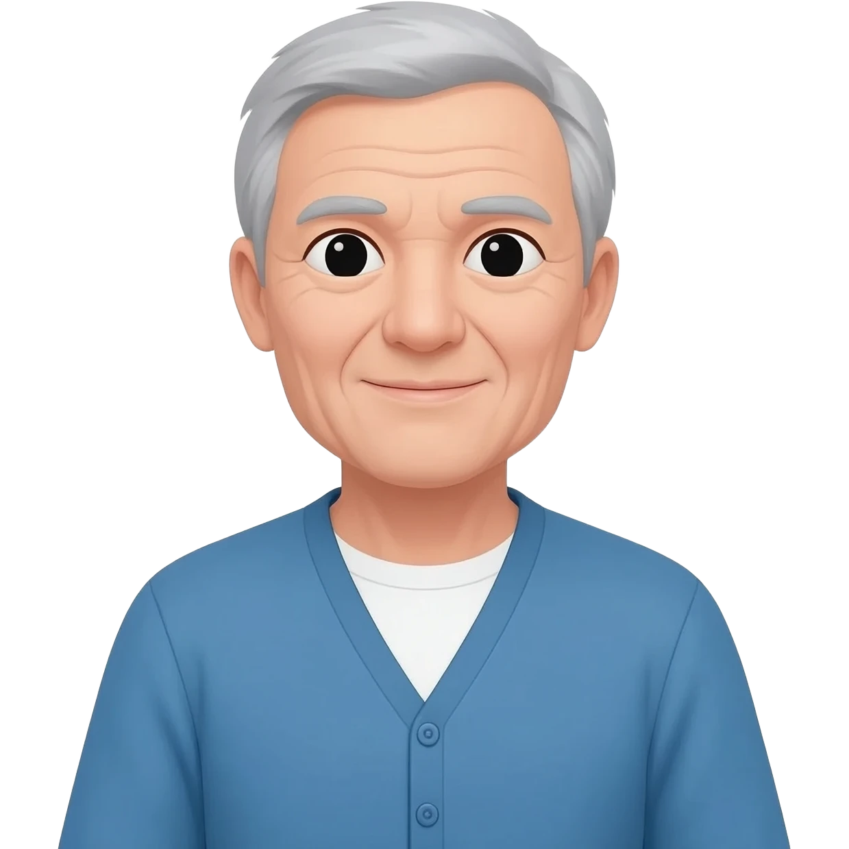 Old man with rollator emoji