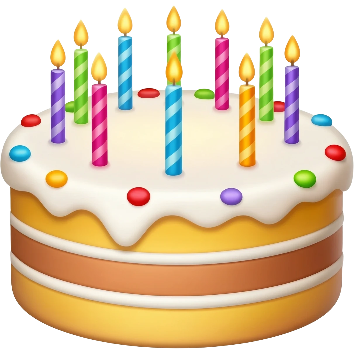 тортик на день народження emoji