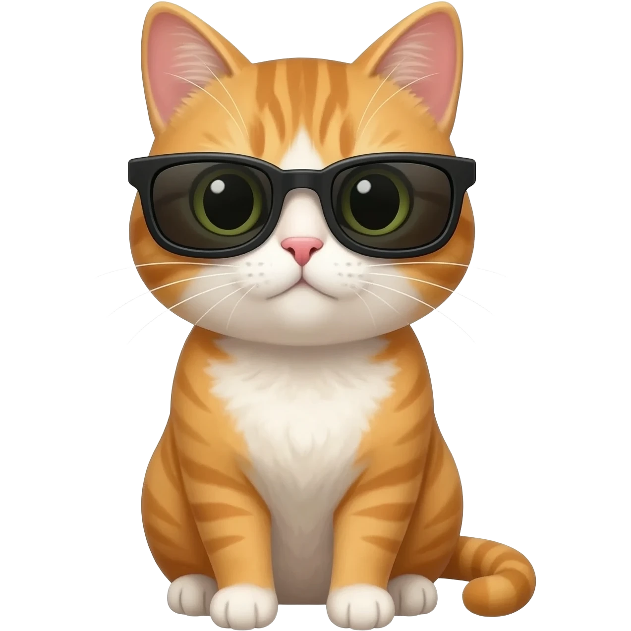 Cat wearing sunglasses emoji