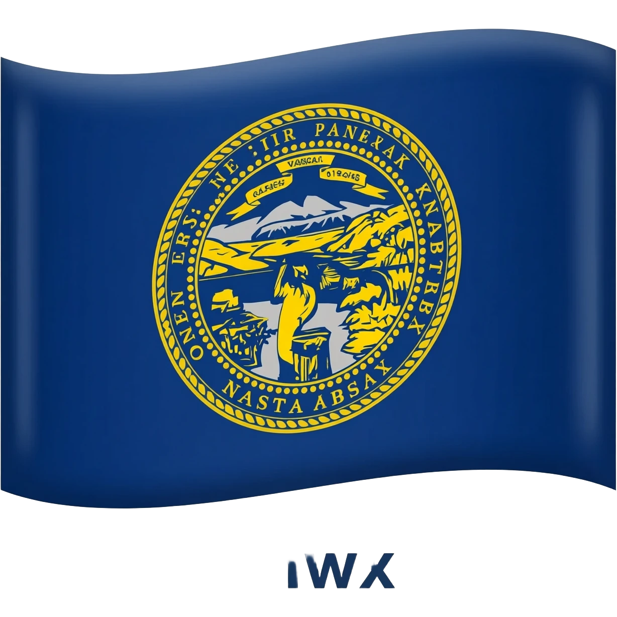 Flag of Nebraska emoji