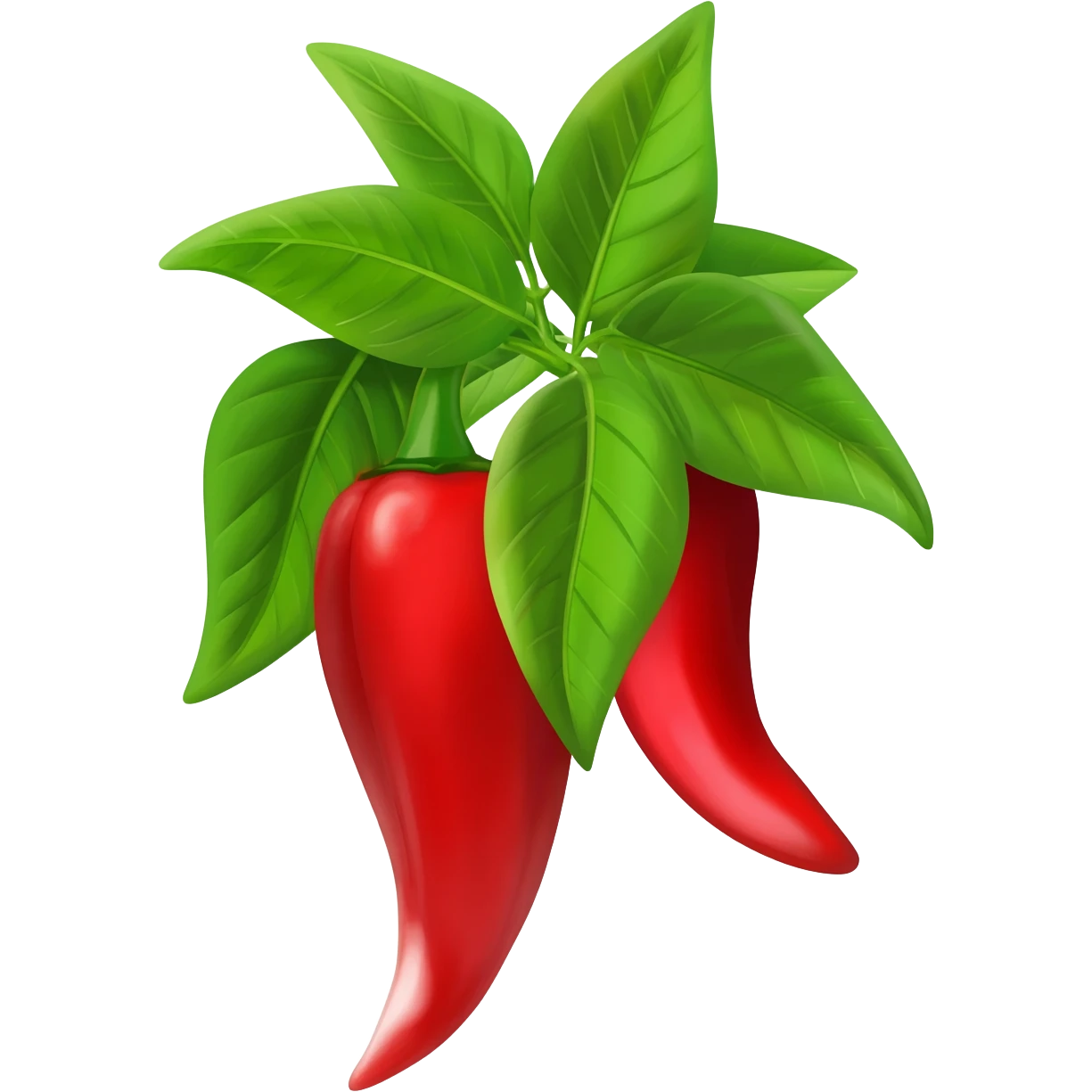 Chilli plant emoji