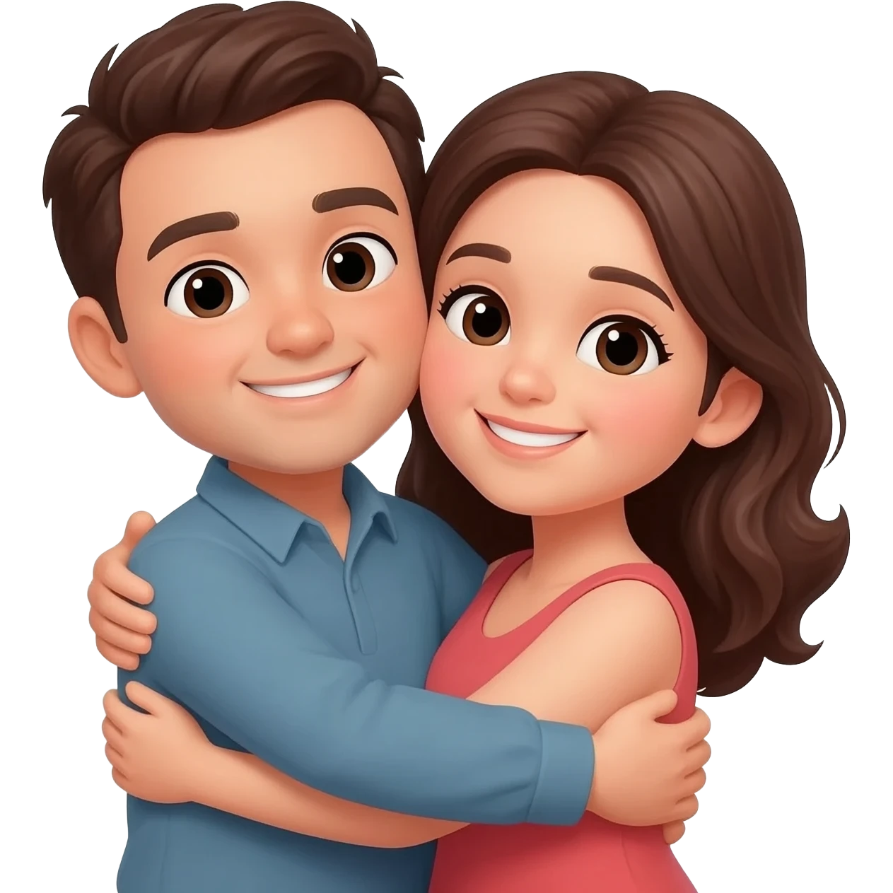 sharing lots of love emoji