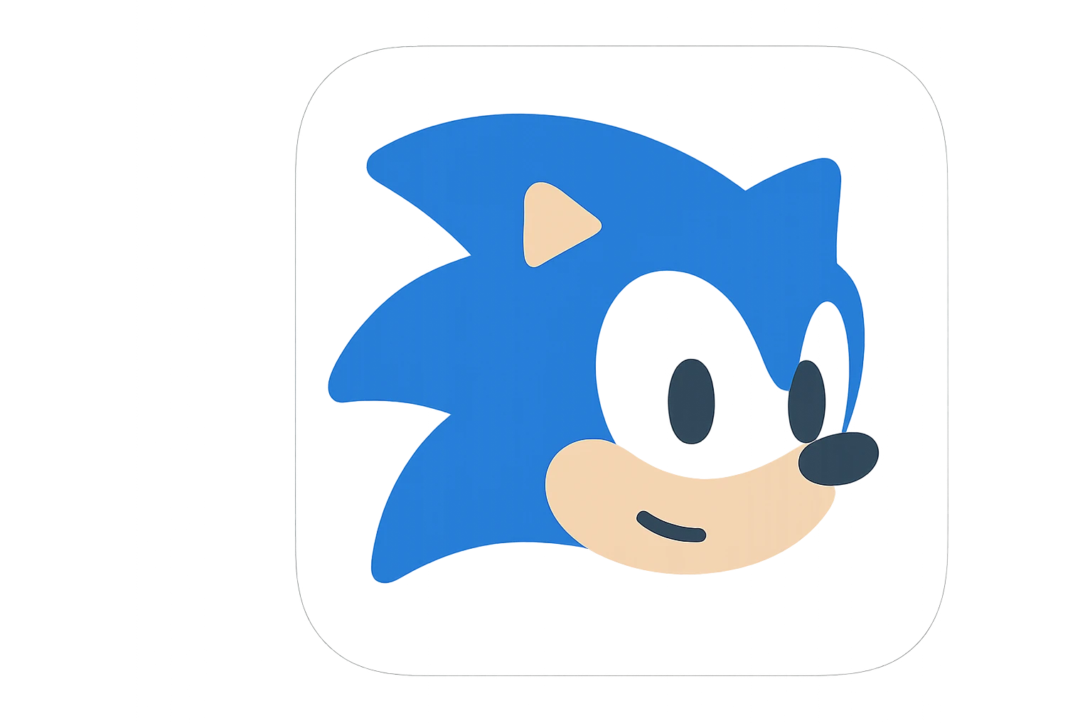 Sonic the hedgehog emoji
