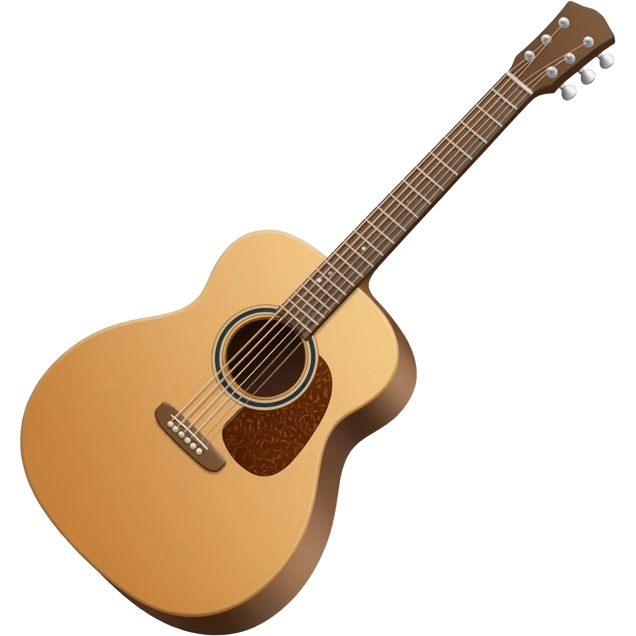 acoustic guitar emoji