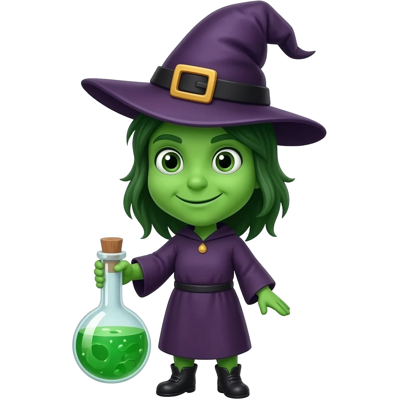green witch cooking potion emoji