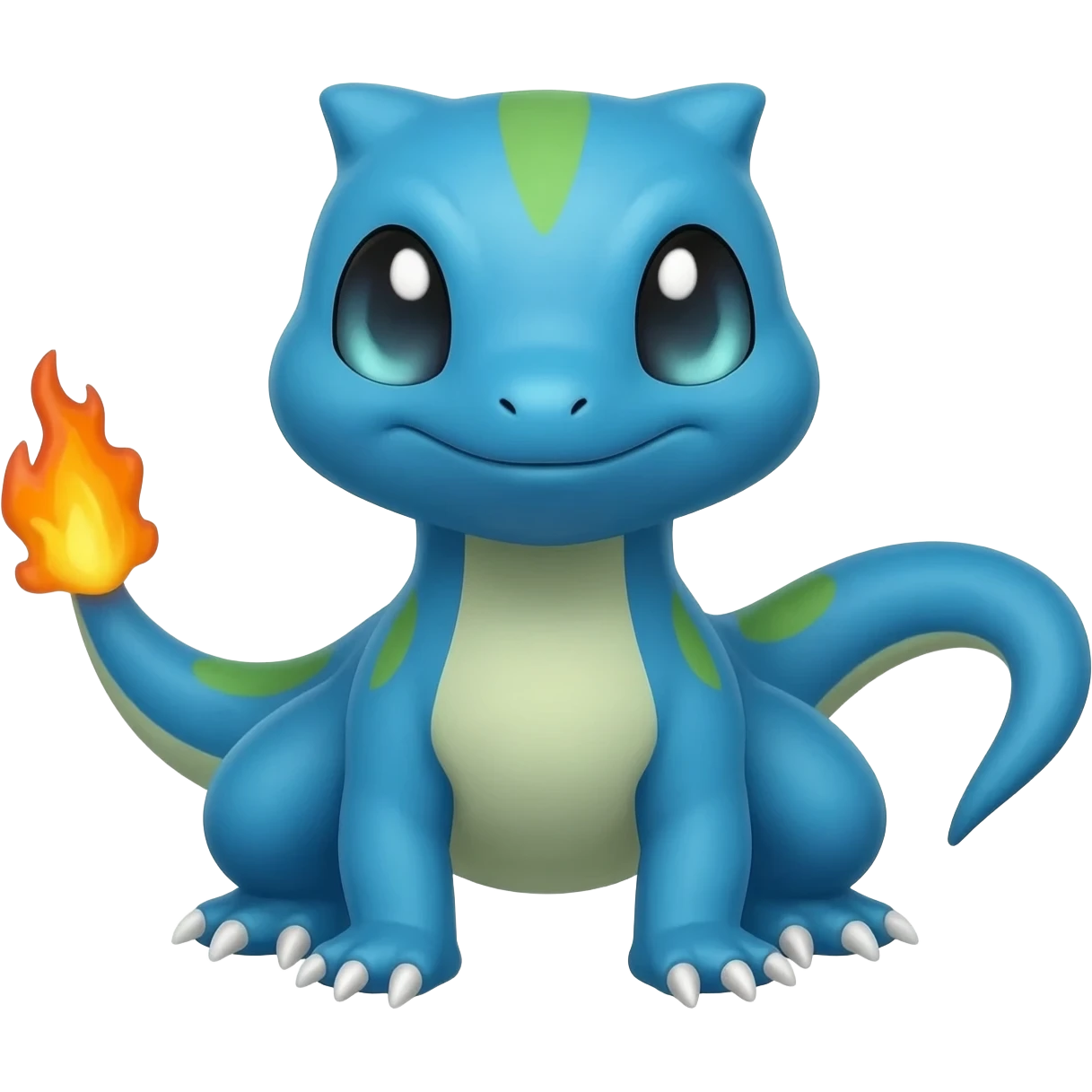 blue lizard Charizard fakemon emoji