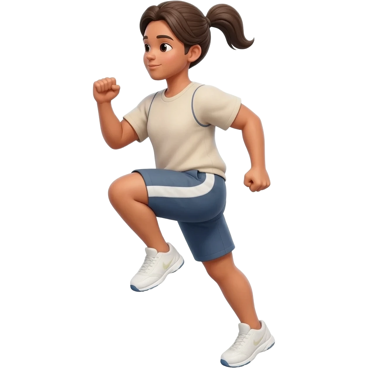 high knees light emoji