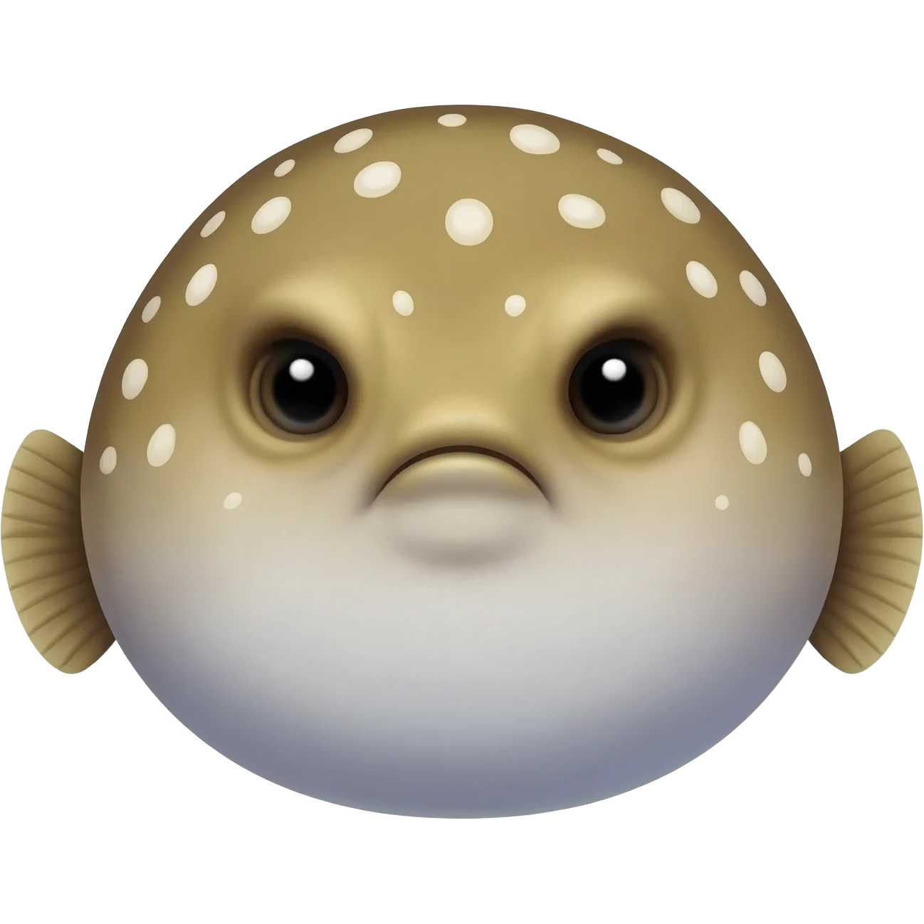 Cute blobfish emoji