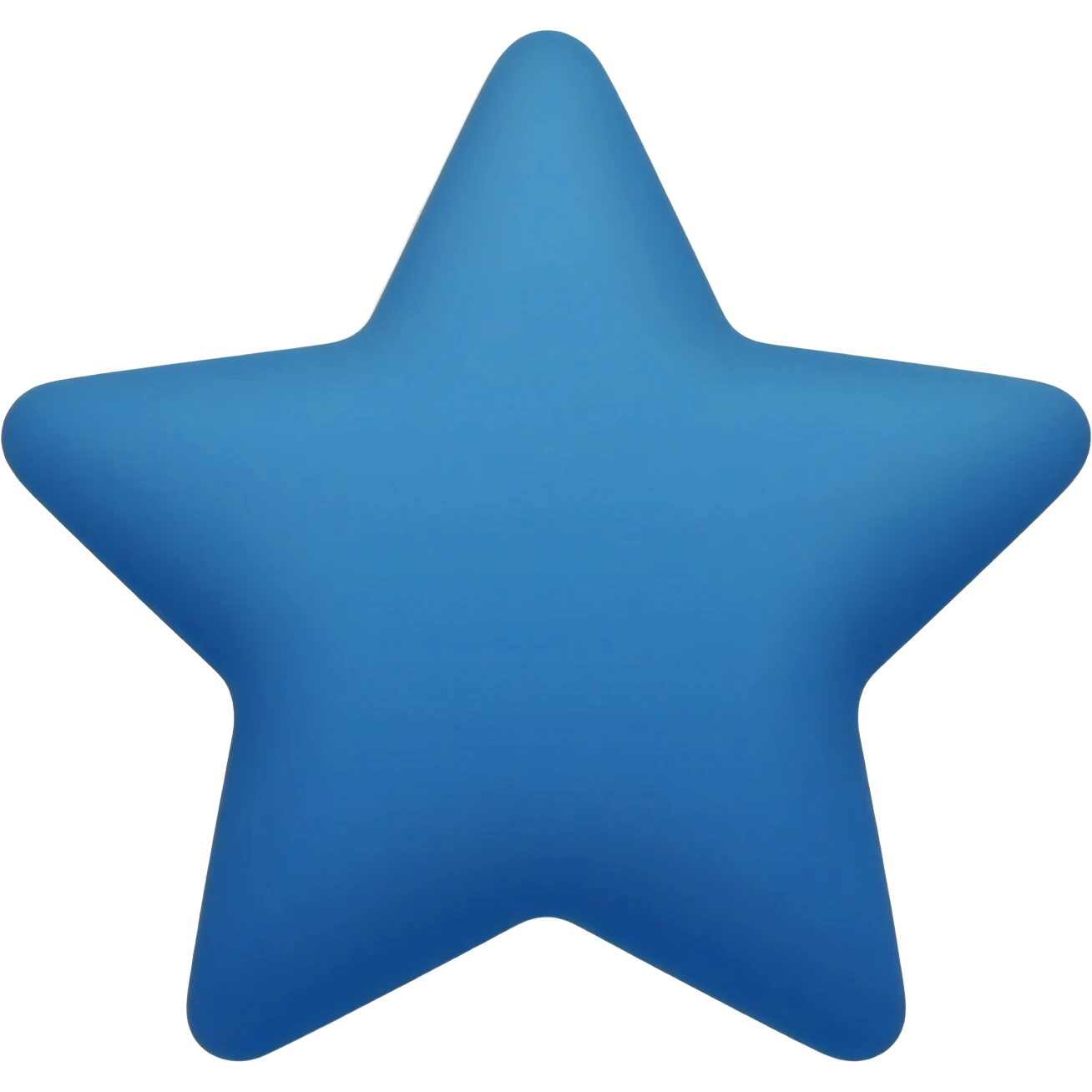 Blue star emoji