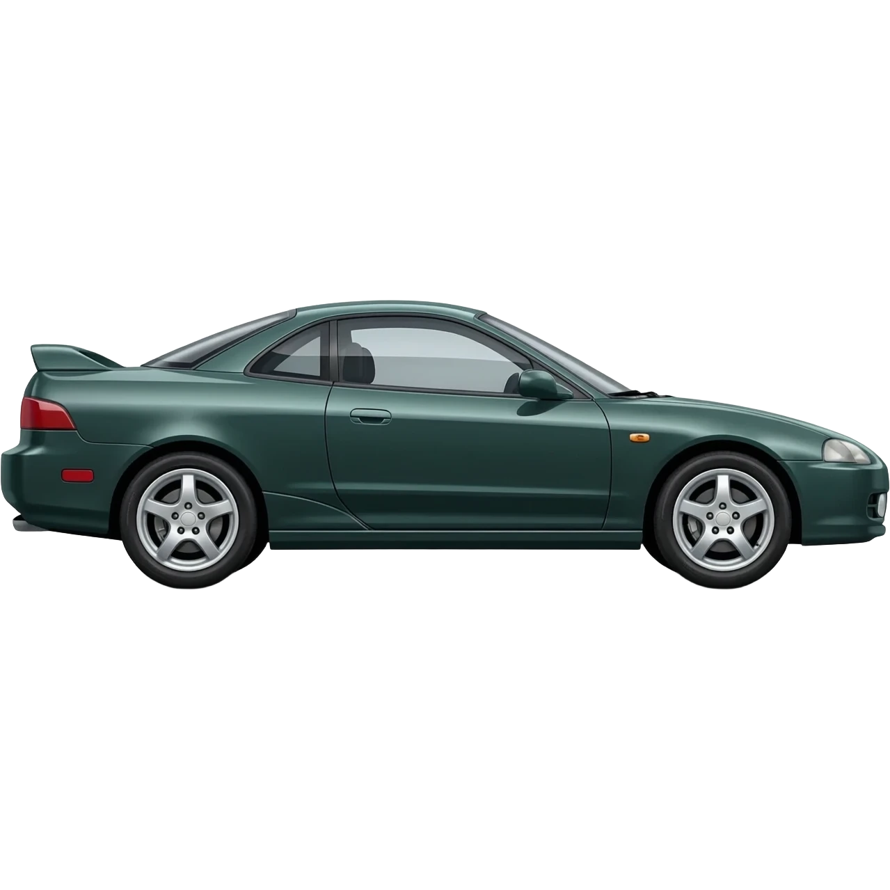 1998 Honda Prelude 2dr Coupe Color Dark Eucalyptus Pearl with Black Interior emoji