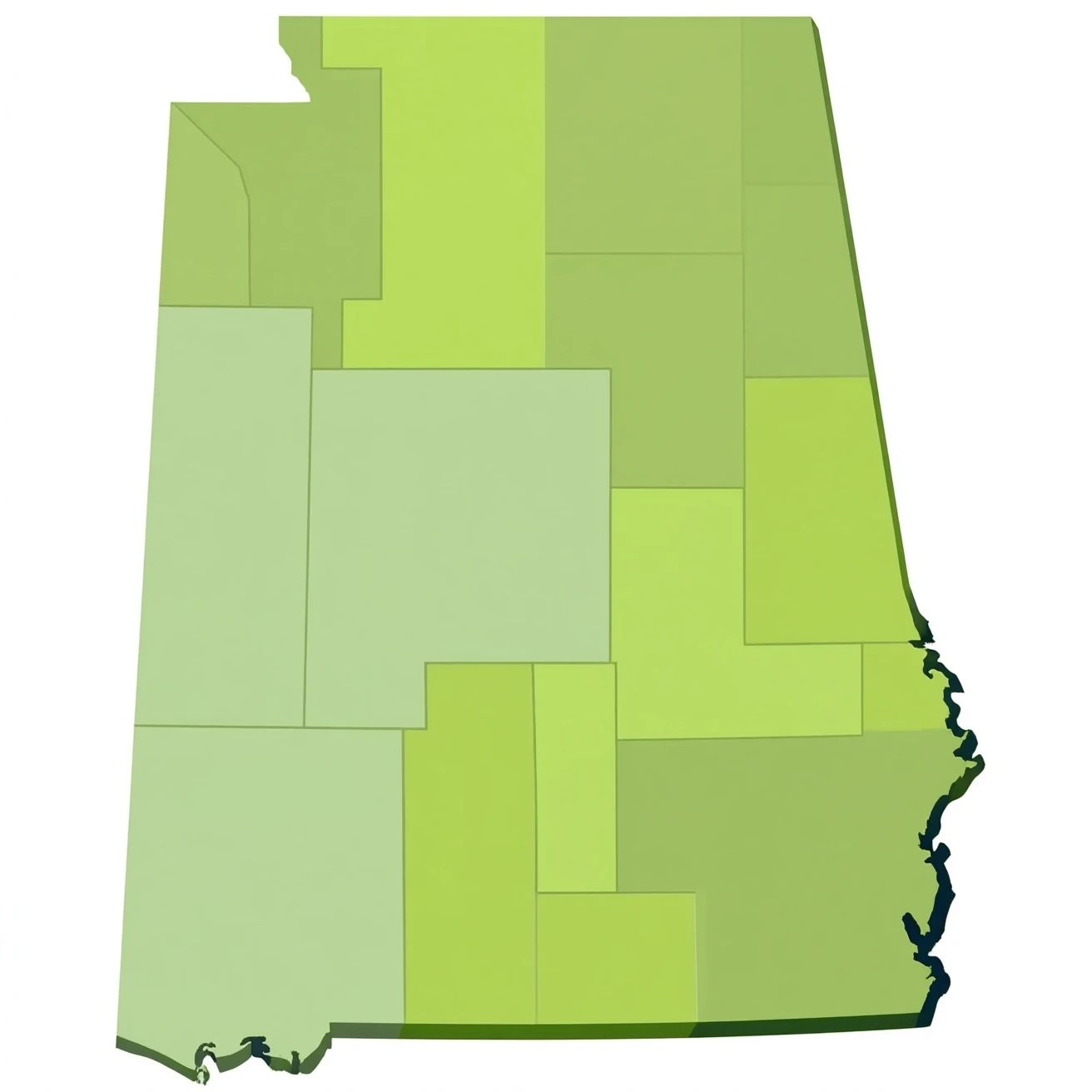 Alabama state unites states emoji