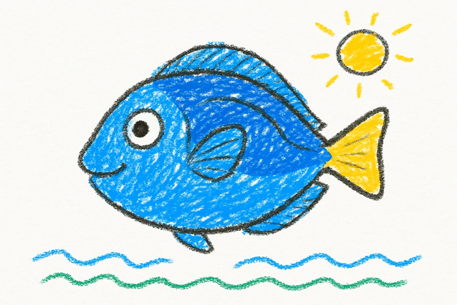 Blue tang emoji