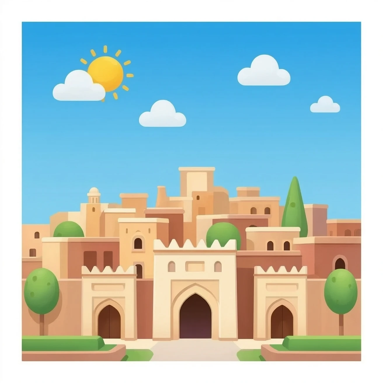 Tizi town my city Sweet foods emoji