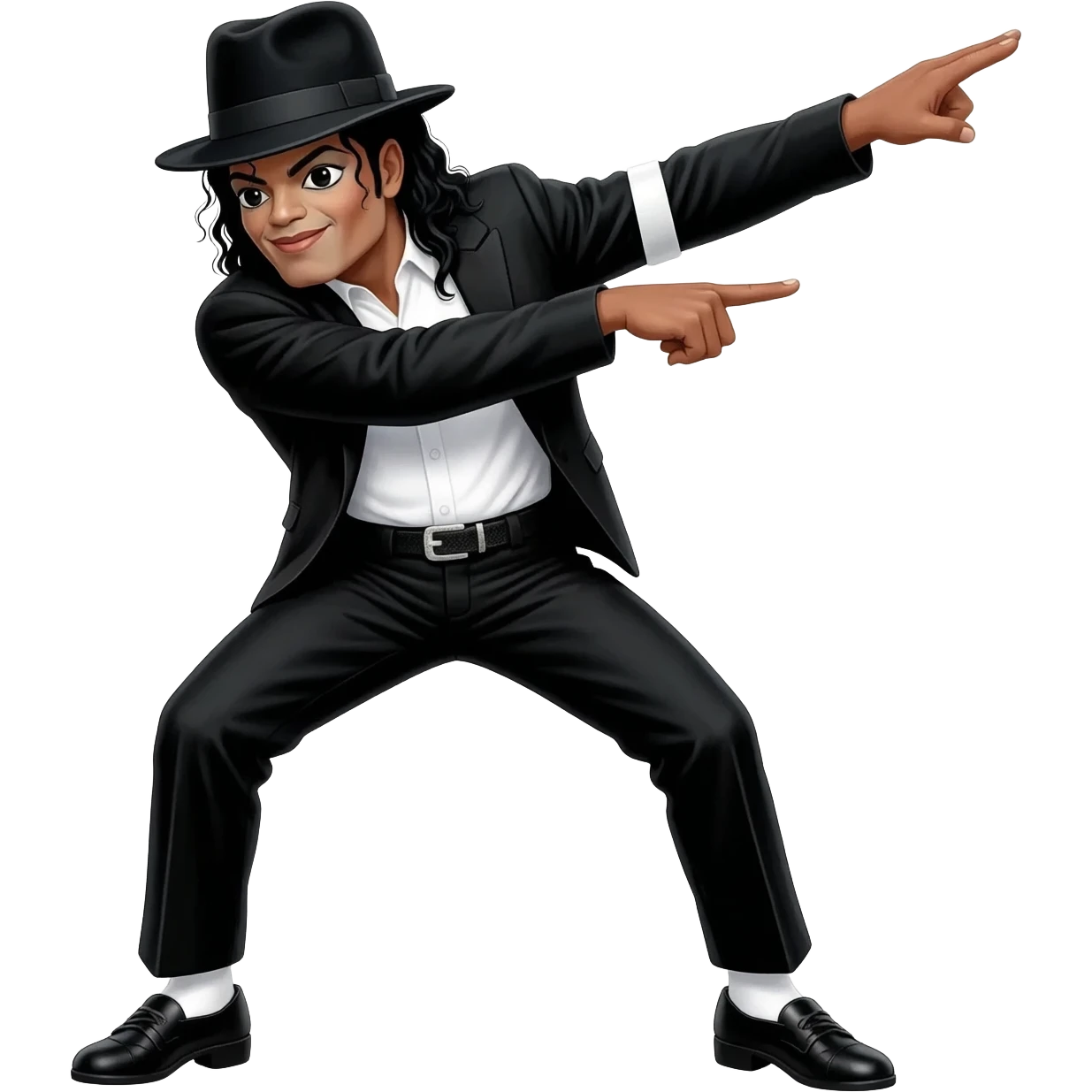 michael jackson dab emoji